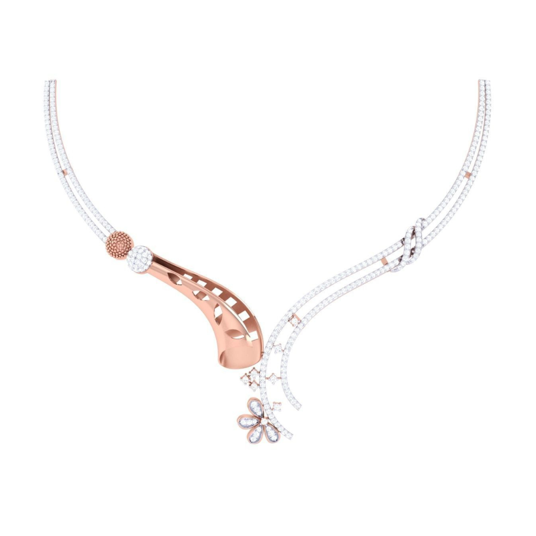 George Diamond Necklace