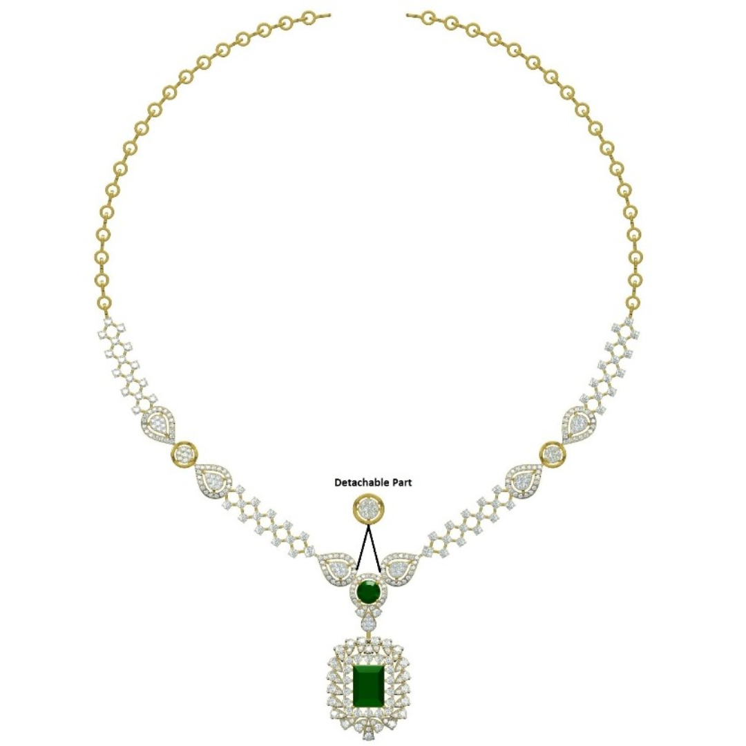 Heavenly Diamond Necklace