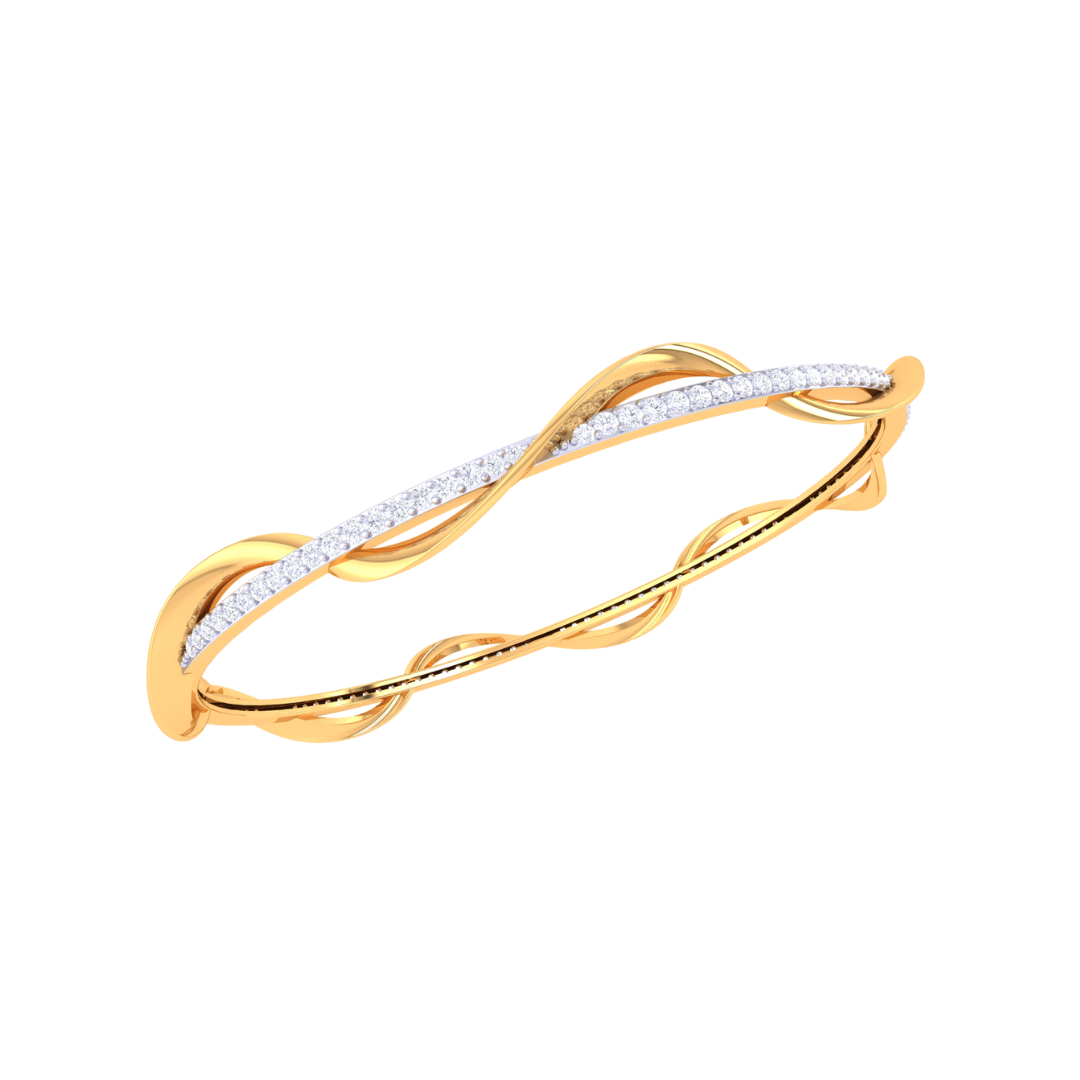 Guadalupe Diamond Bangle
