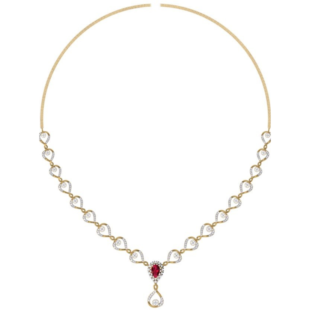 Kaylin Diamond Necklace Set