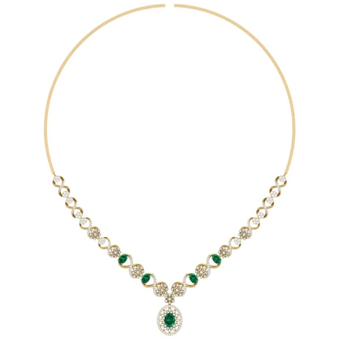 Marleigh Diamond Necklace Set
