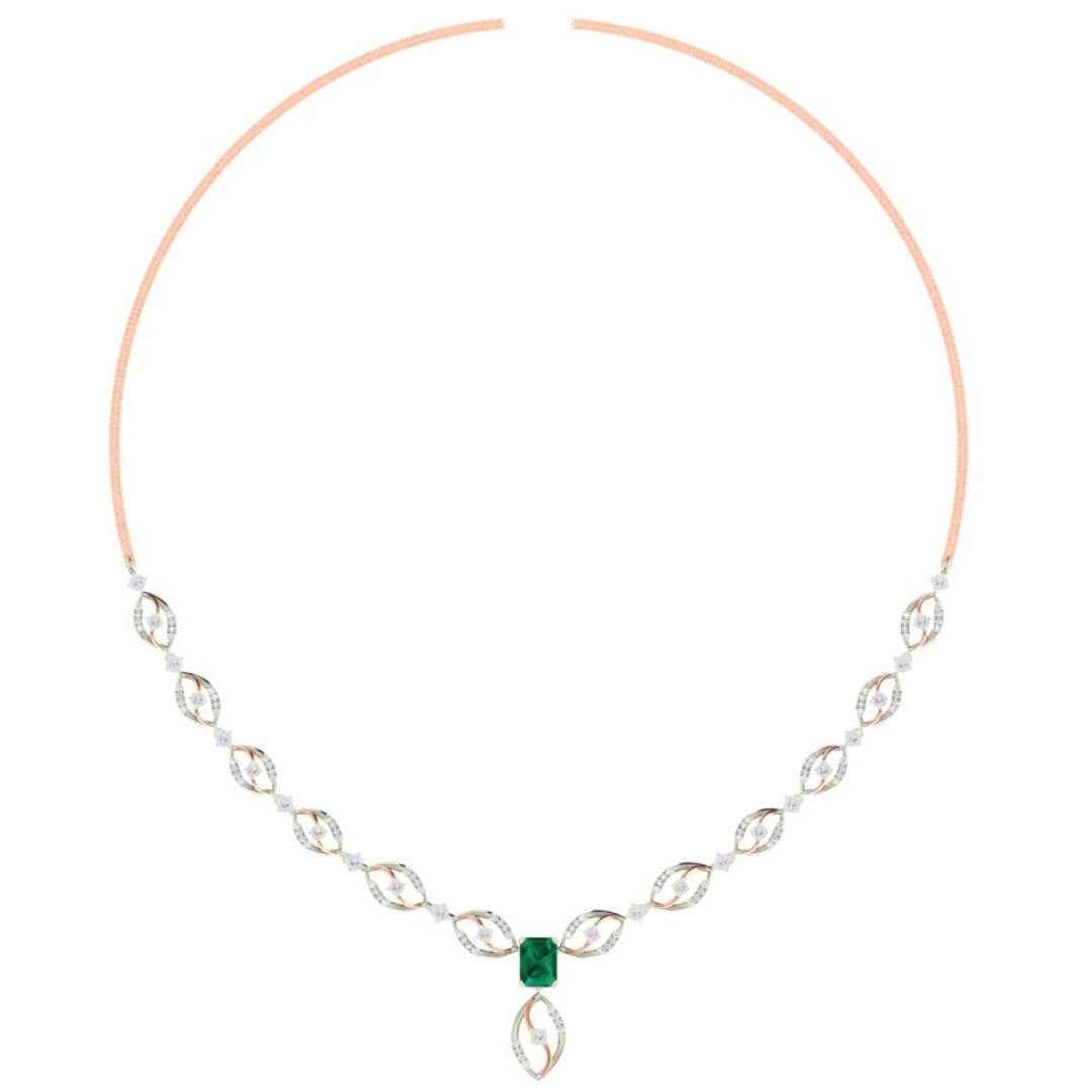 Kataleya Diamond Necklace Set