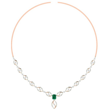 Kataleya Diamond Necklace Set