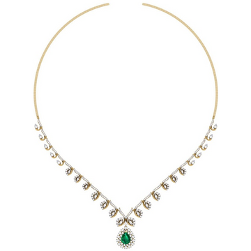 Egypt Diamond Necklace Set