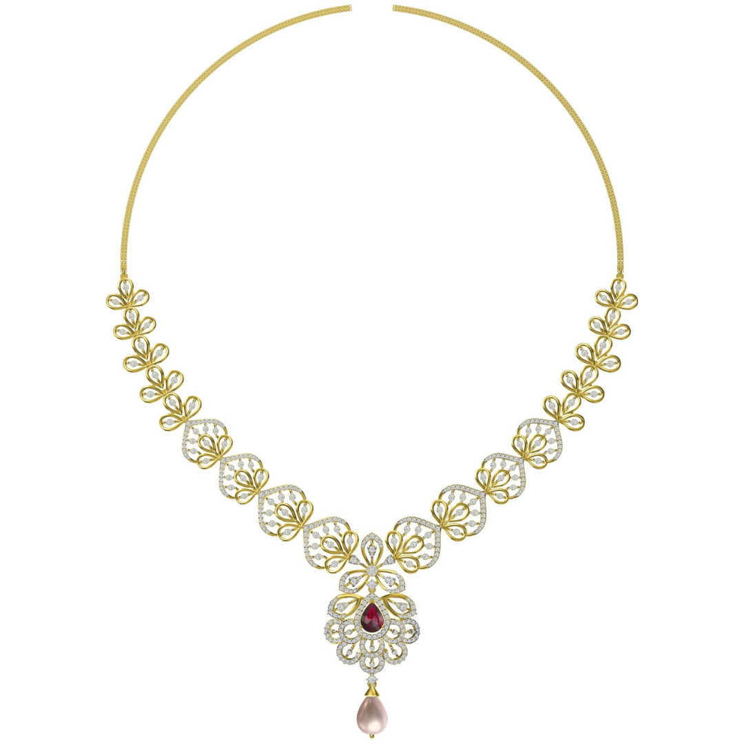 Annabel Diamond Necklace Set