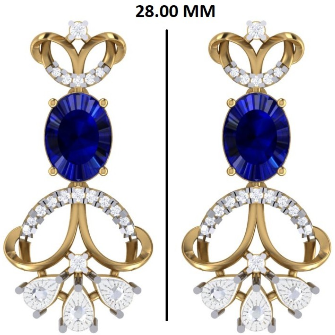 Queen Diamond Necklace Set