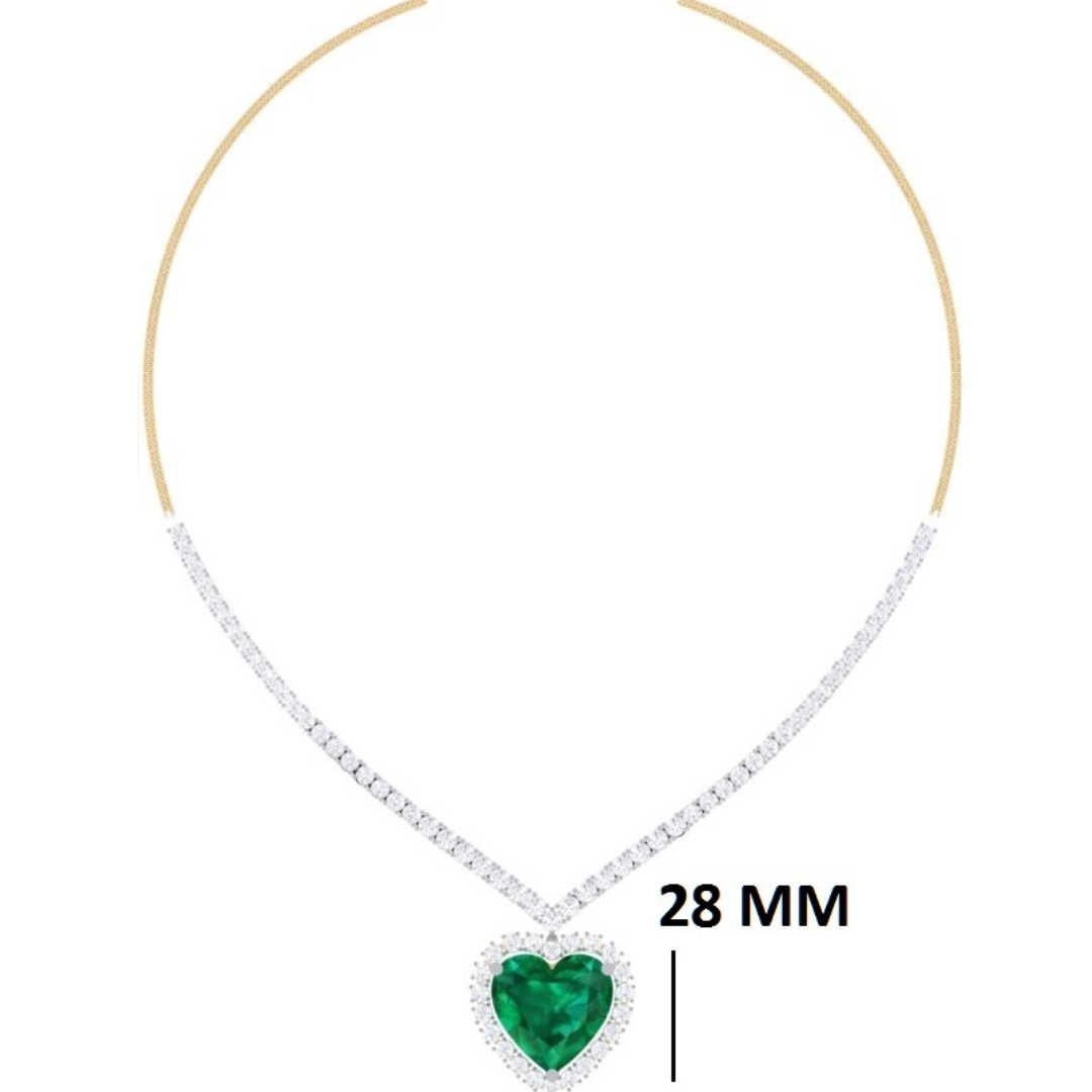 Amia Diamond Necklace Set