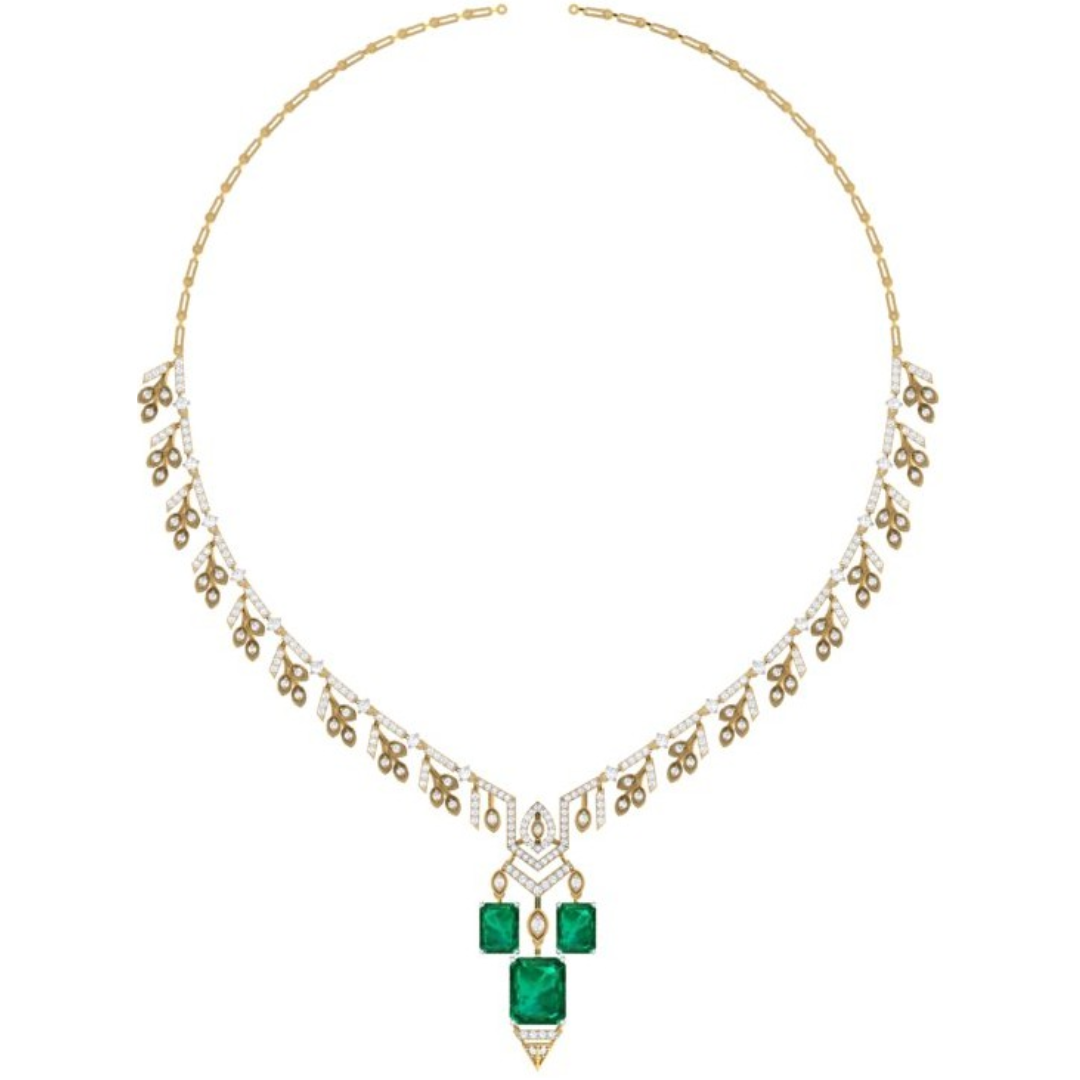 Bellamy Diamond Necklace Set