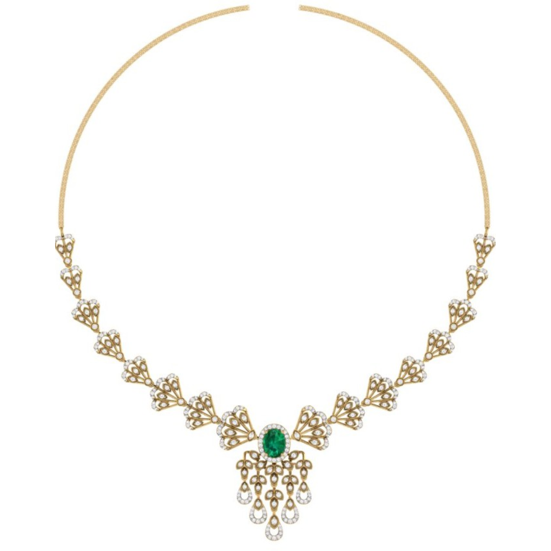 Paola Diamond Necklace Set