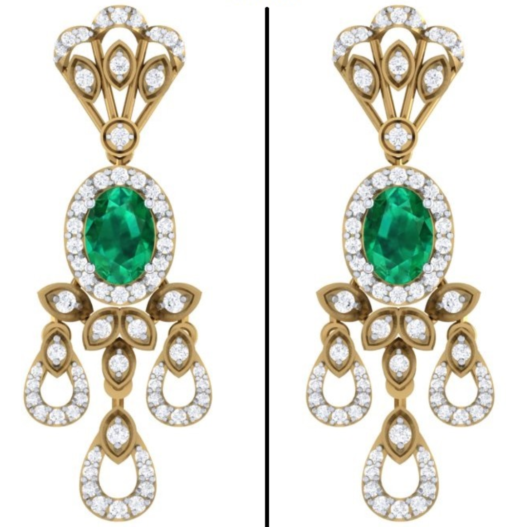 Paola Diamond Necklace Set