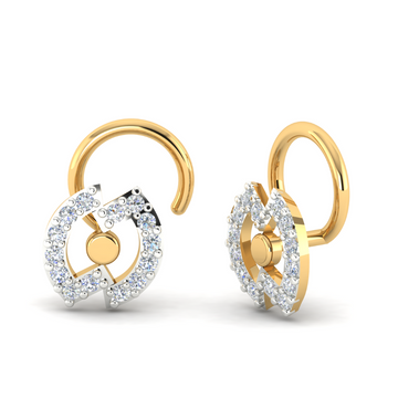 Titania Diamond Nosepin