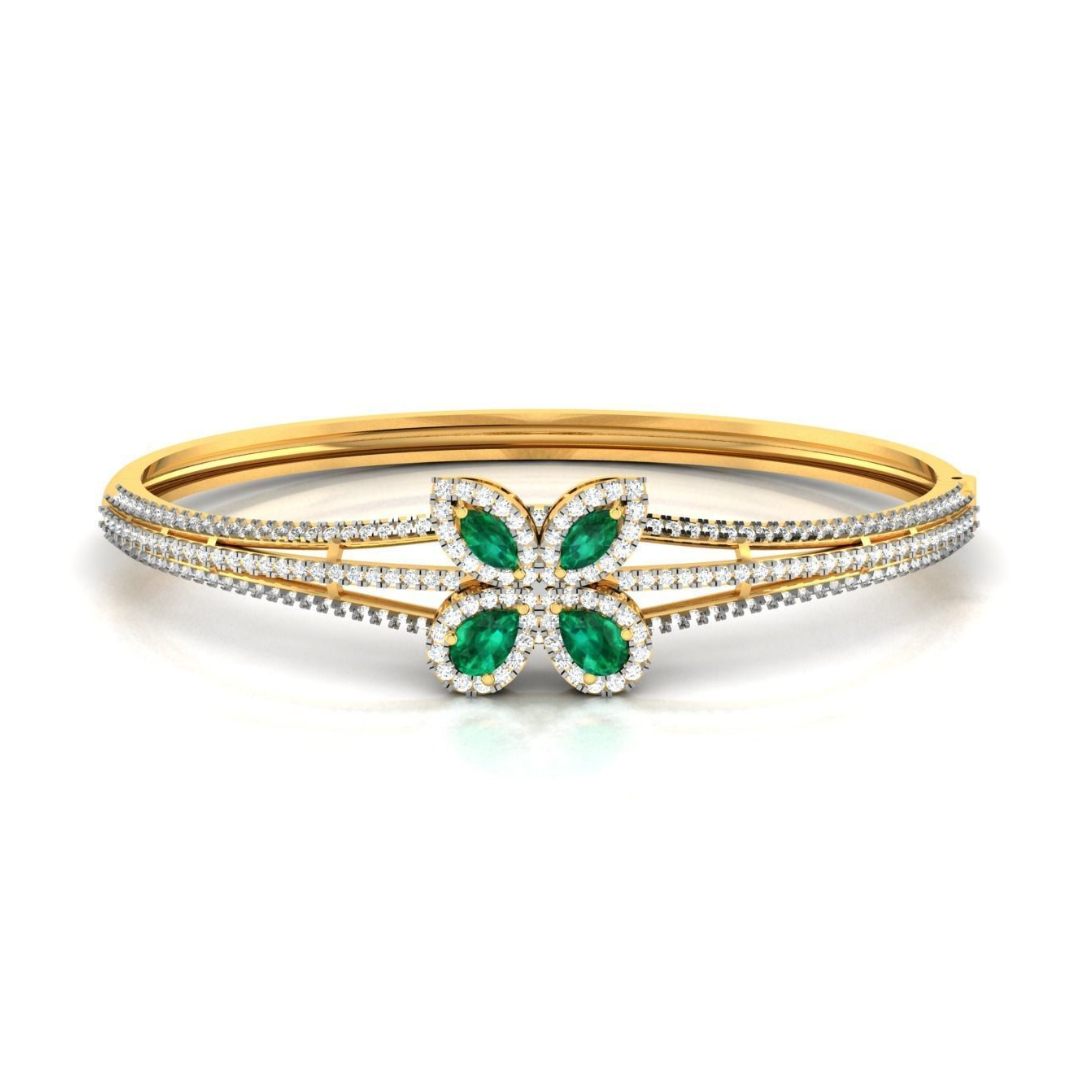 Perla Diamond Bangle
