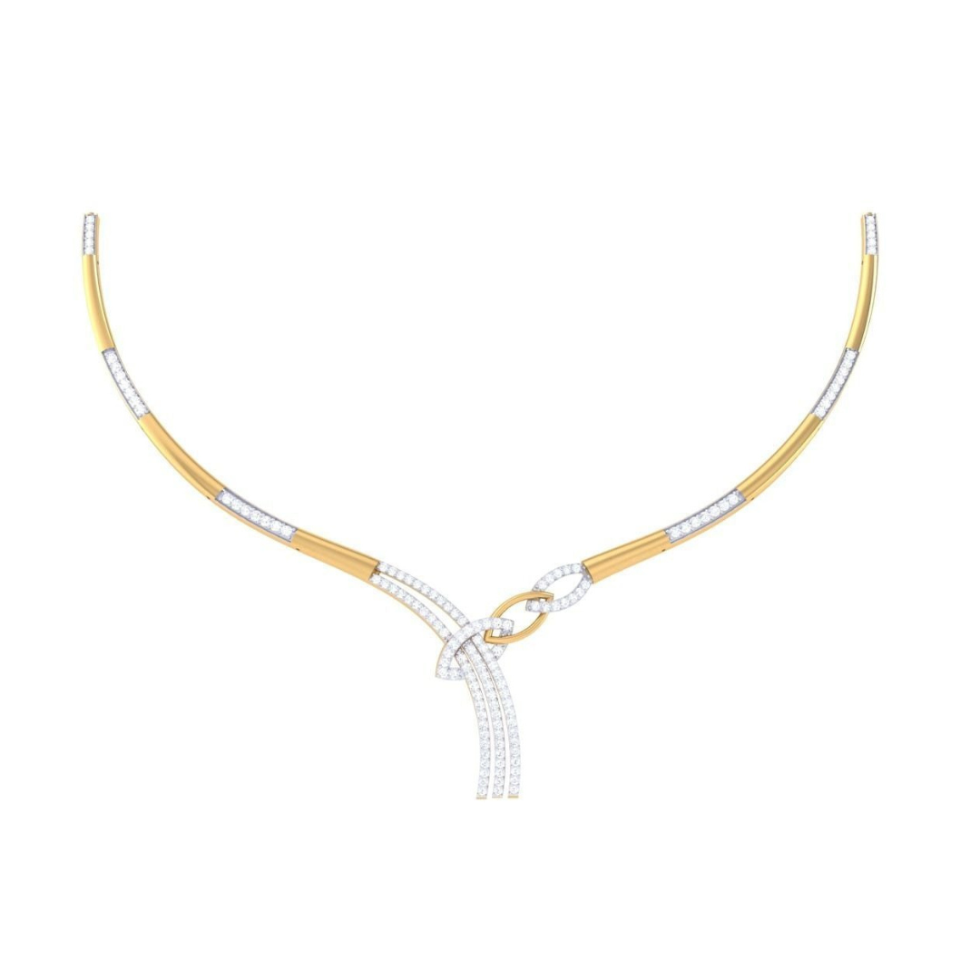 Katniss Diamond Necklace