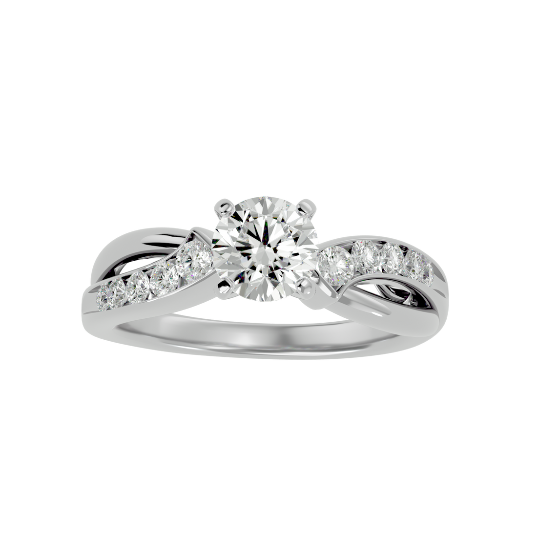 Daisy  Solitaire Ring