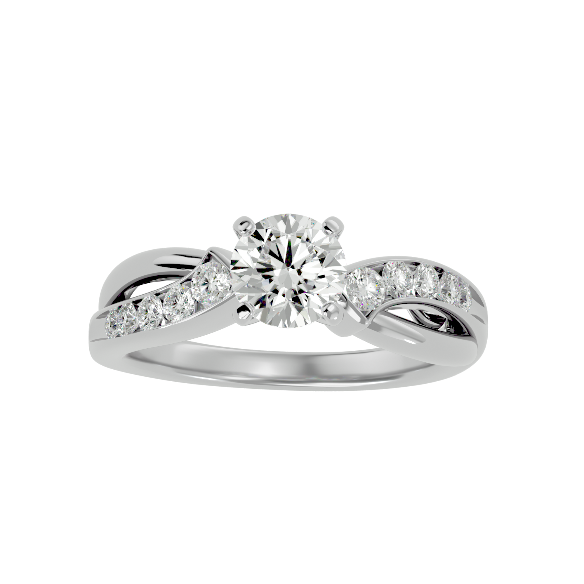 Daisy  Solitaire Ring