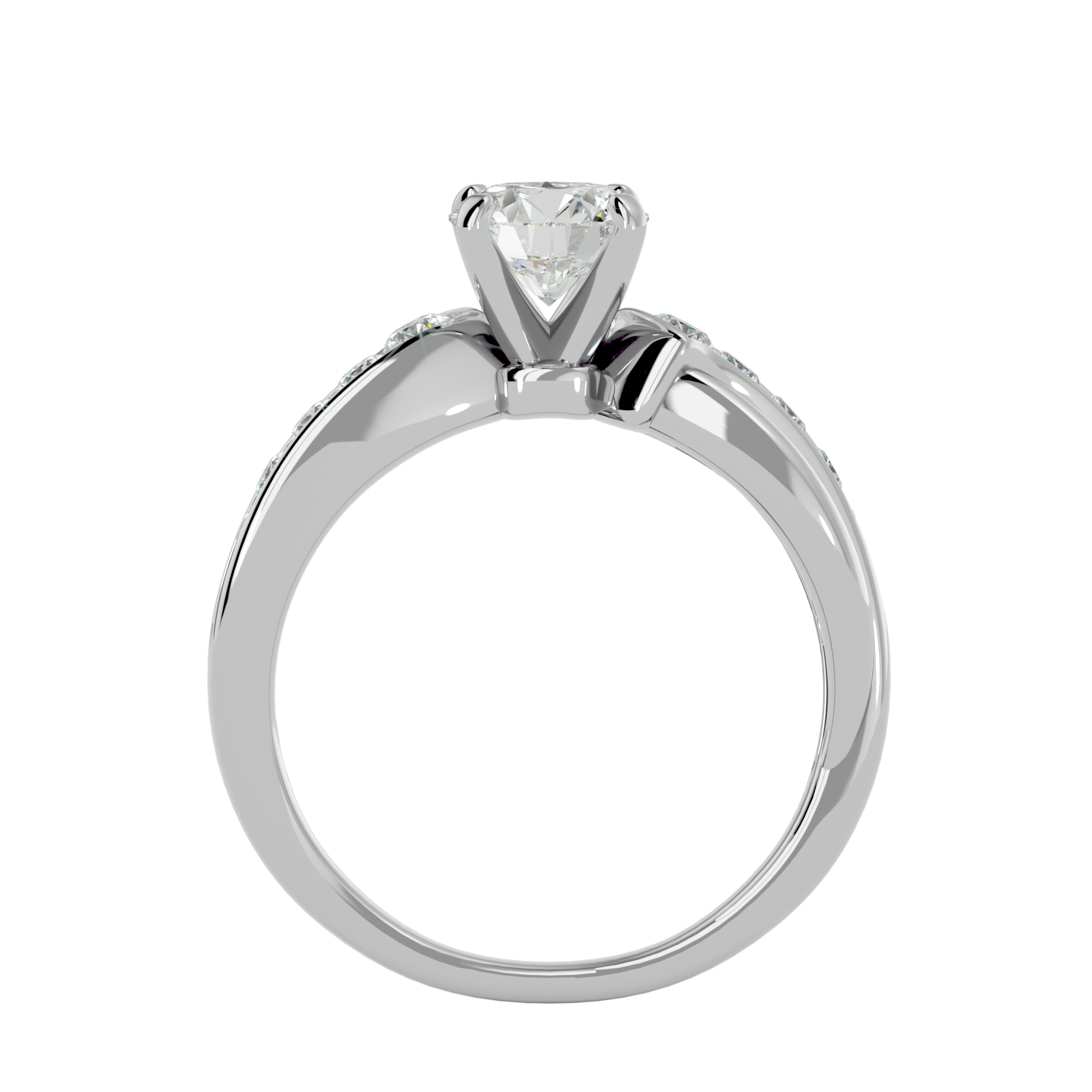 Daisy  Solitaire Ring