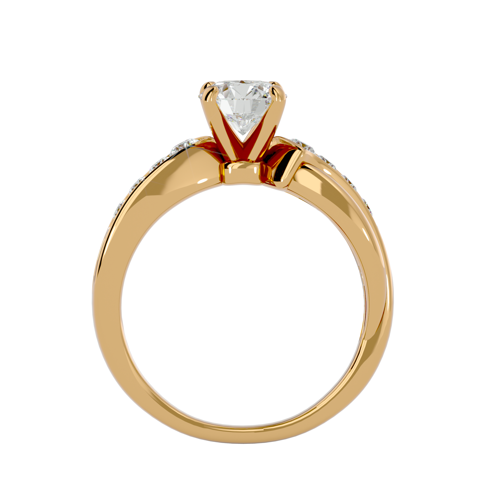 Daisy  Solitaire Ring