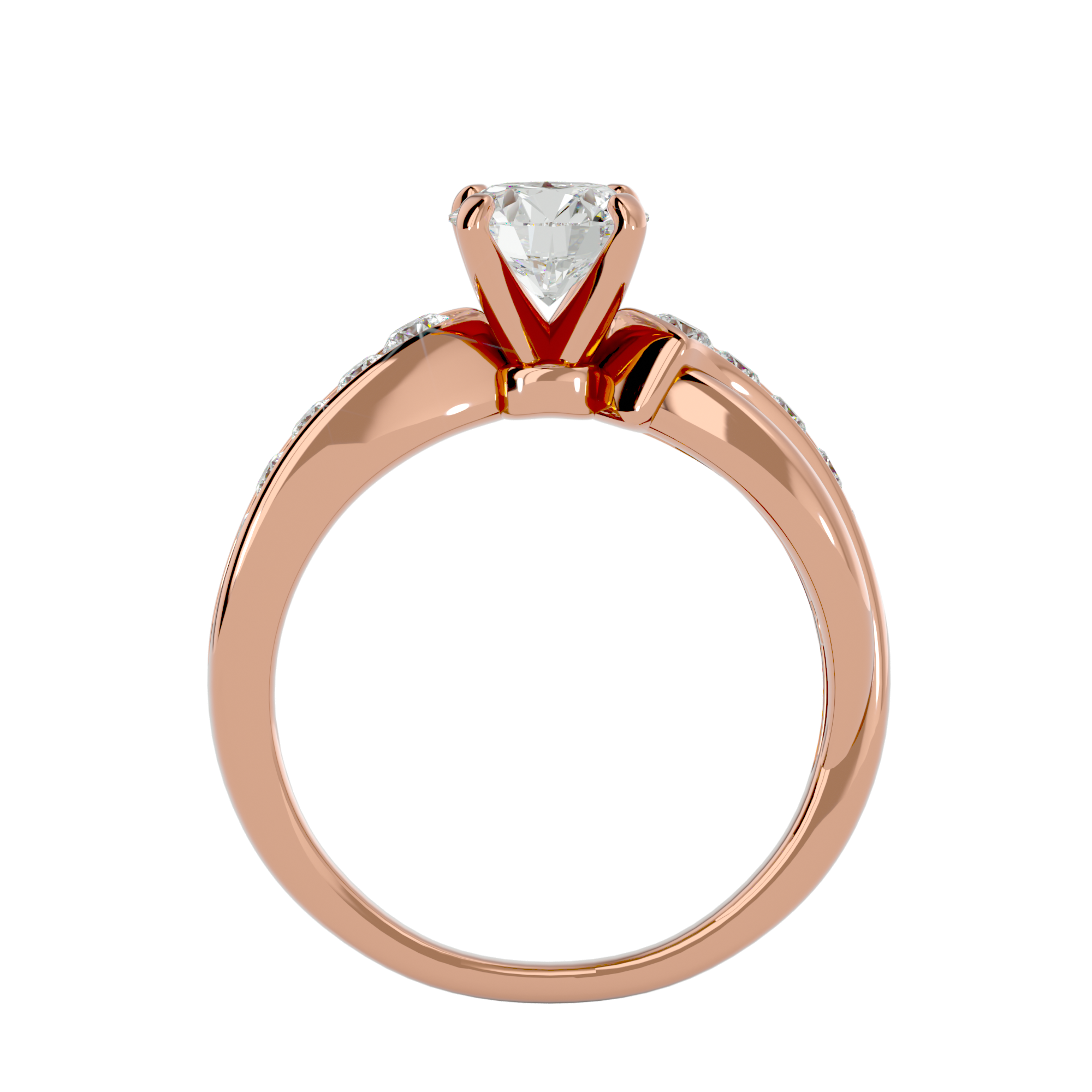 Daisy  Solitaire Ring