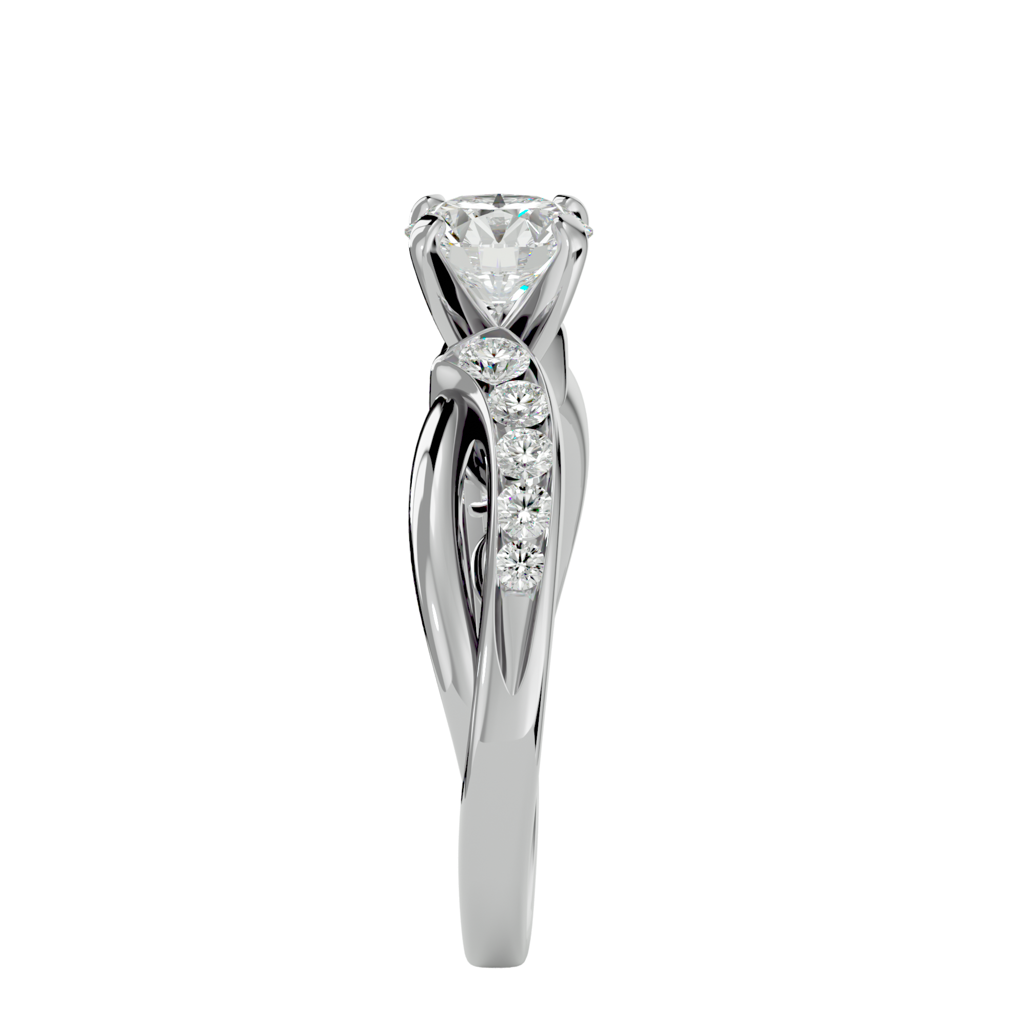 Daisy  Solitaire Ring