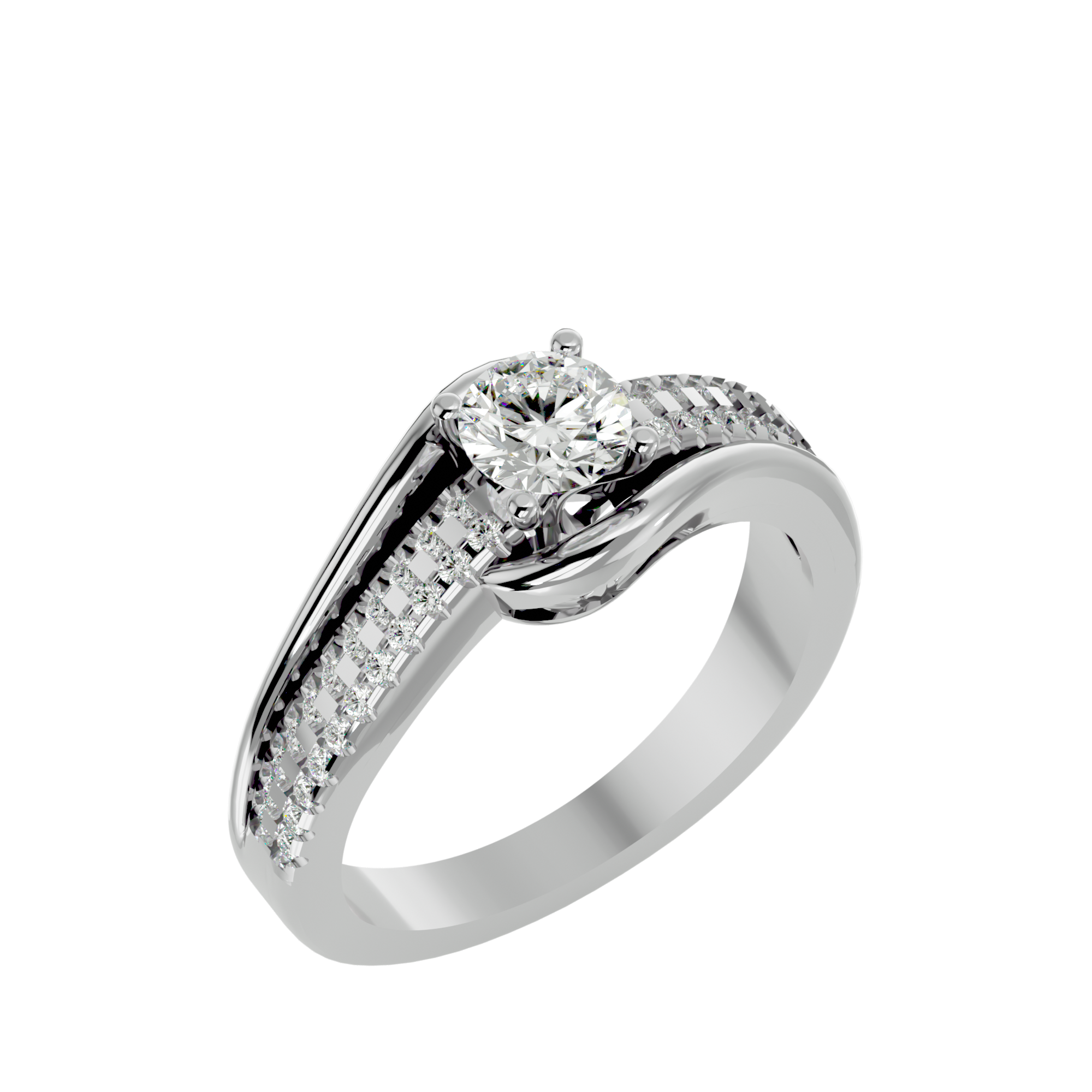 Freya  Solitaire Ring