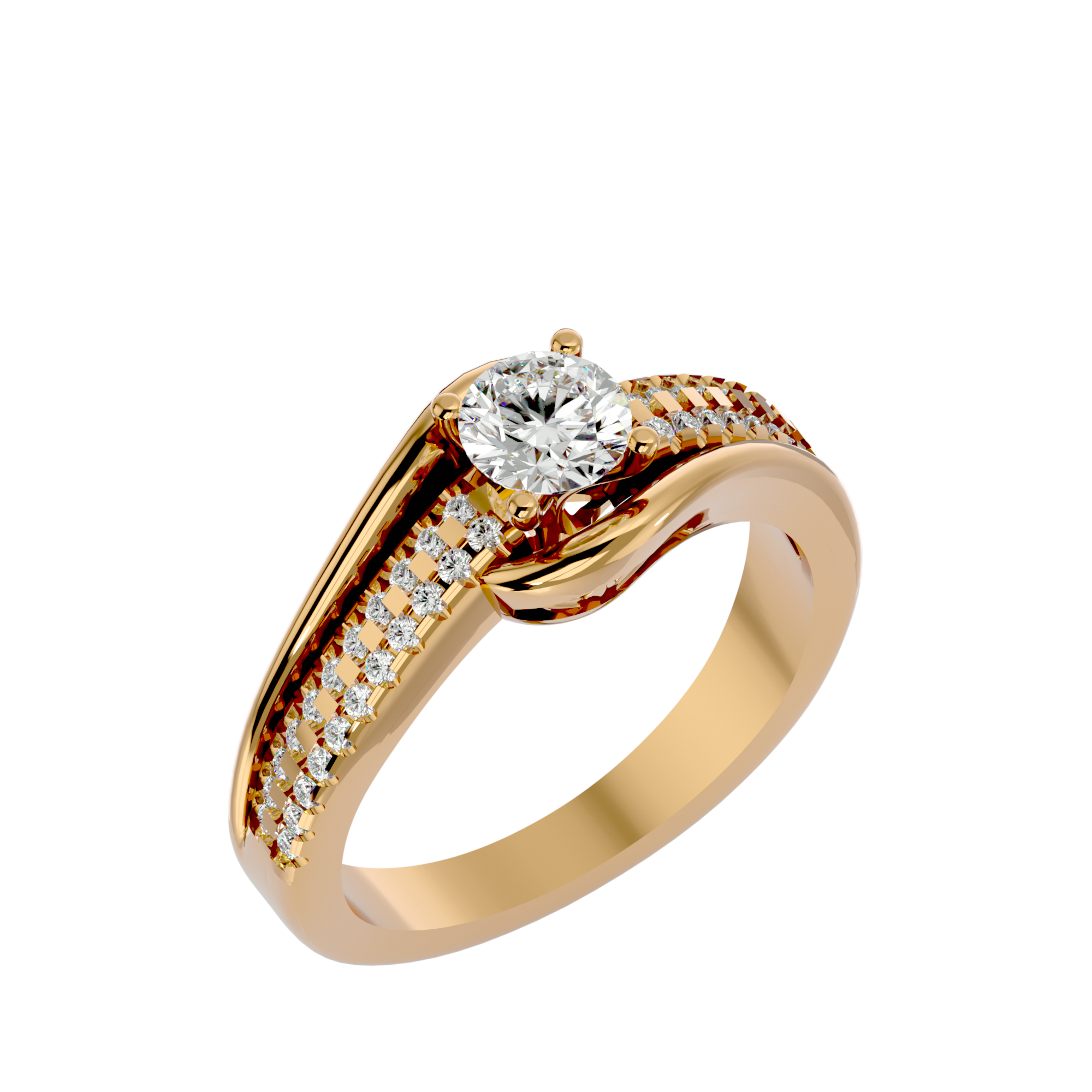 Freya  Solitaire Ring