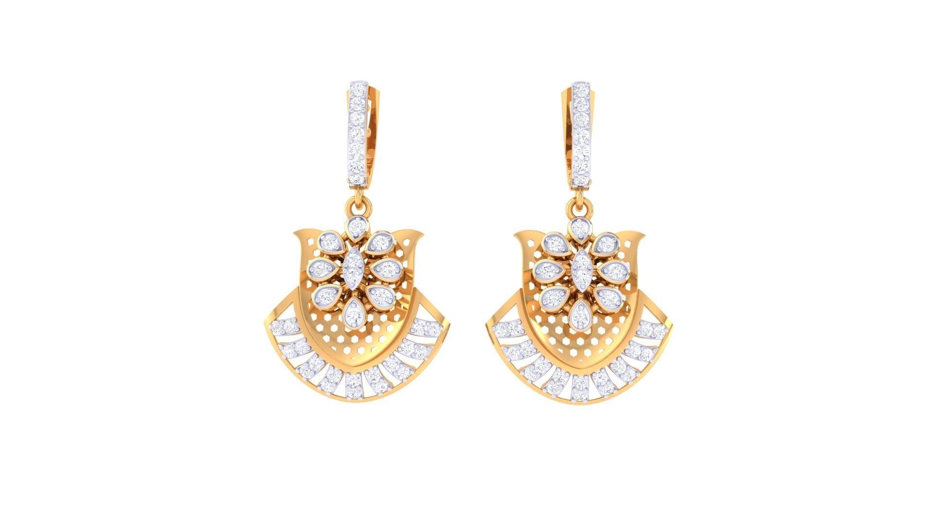 Erica Diamond Pendant Set