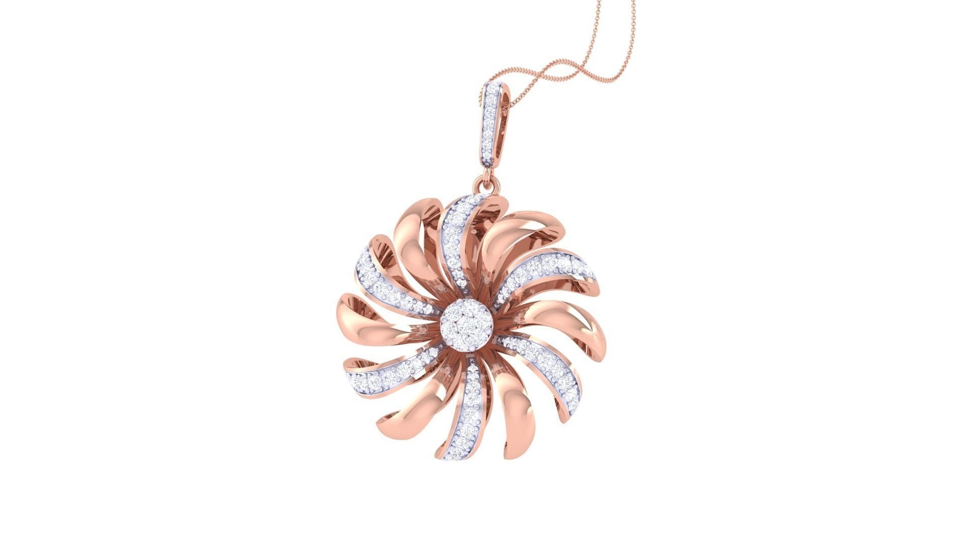 Erika Diamond Pendant Set