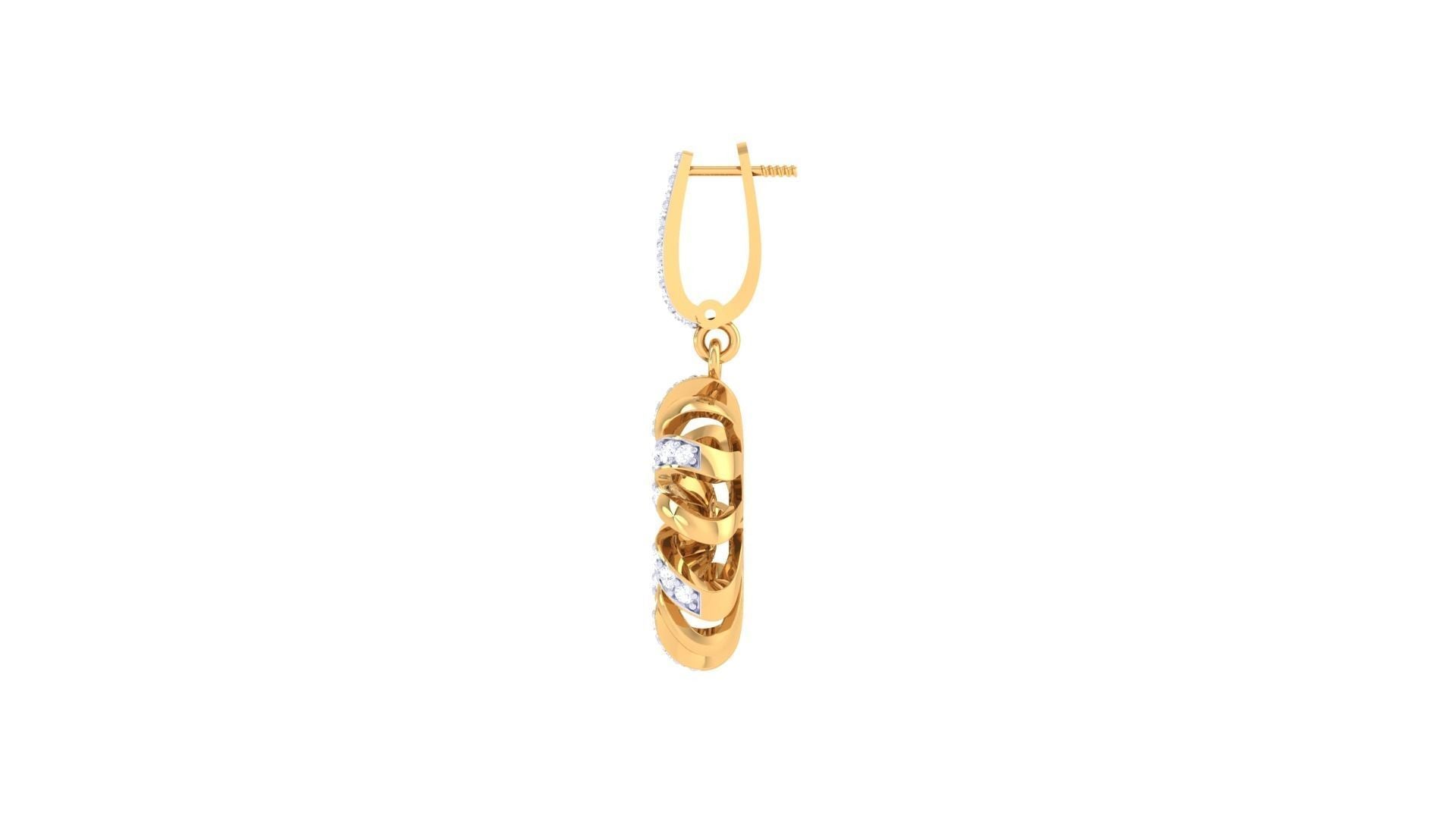 Erika Diamond Pendant Set