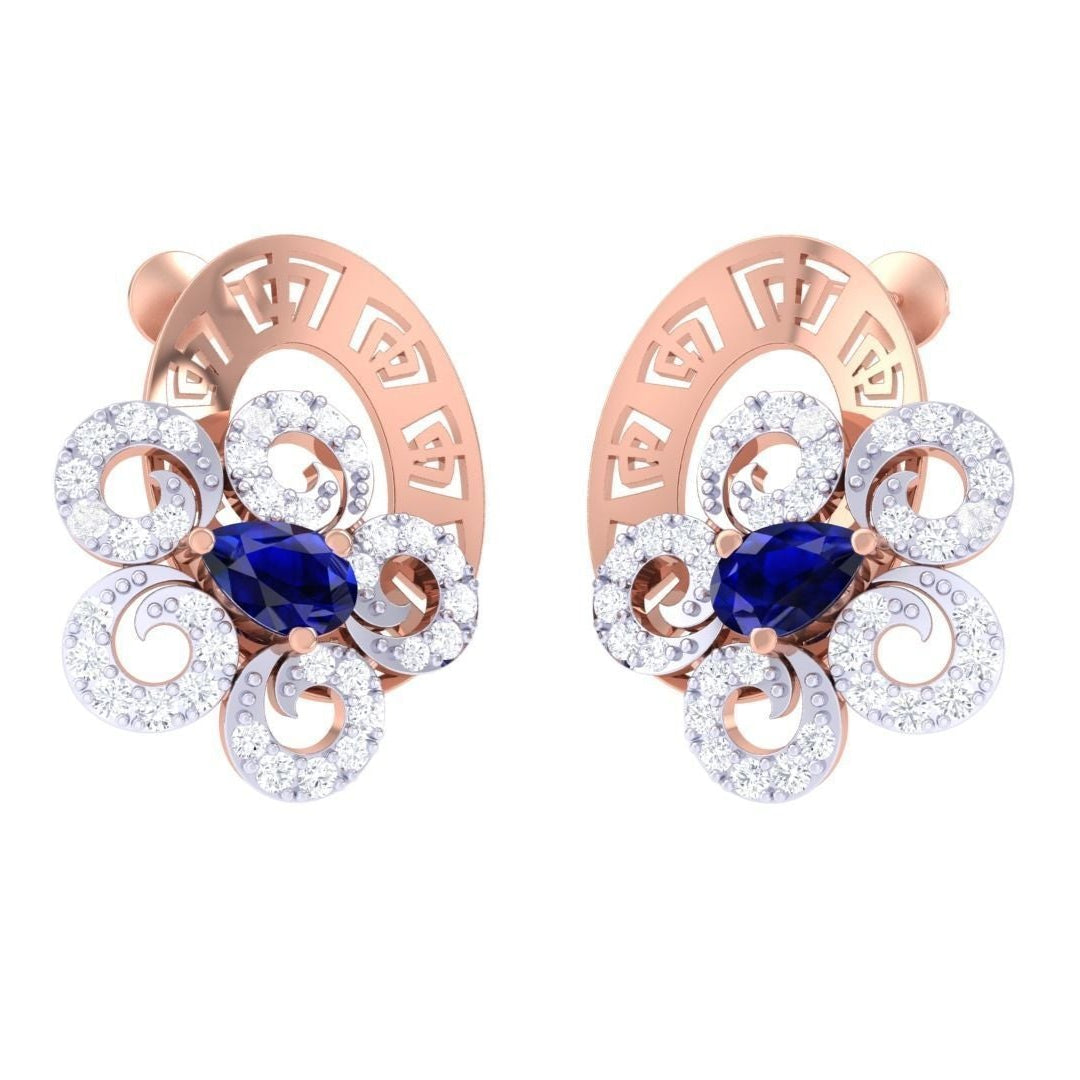 Sylvie Diamond Pendant Set