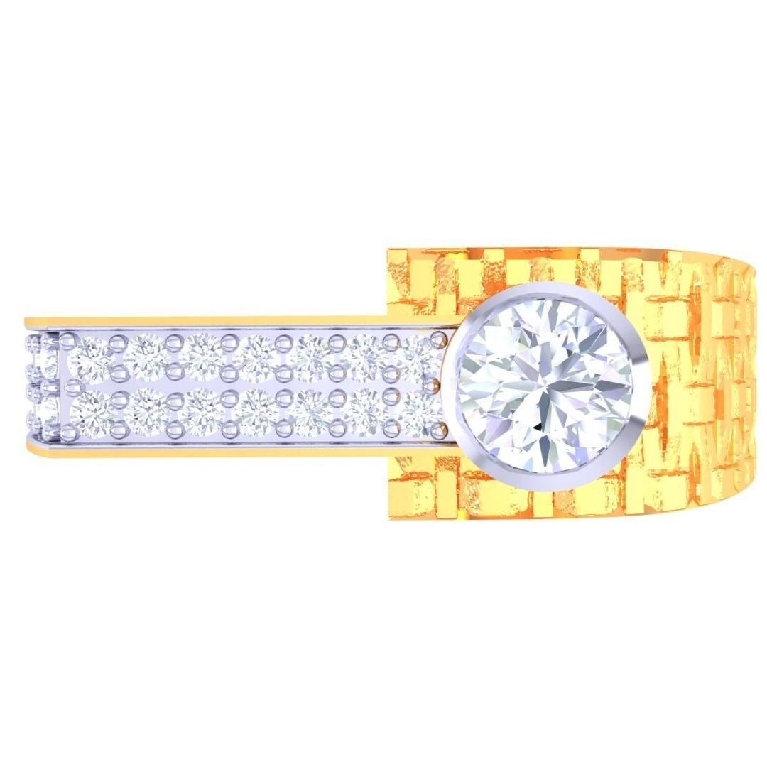 Thomas Diamond Mens Ring