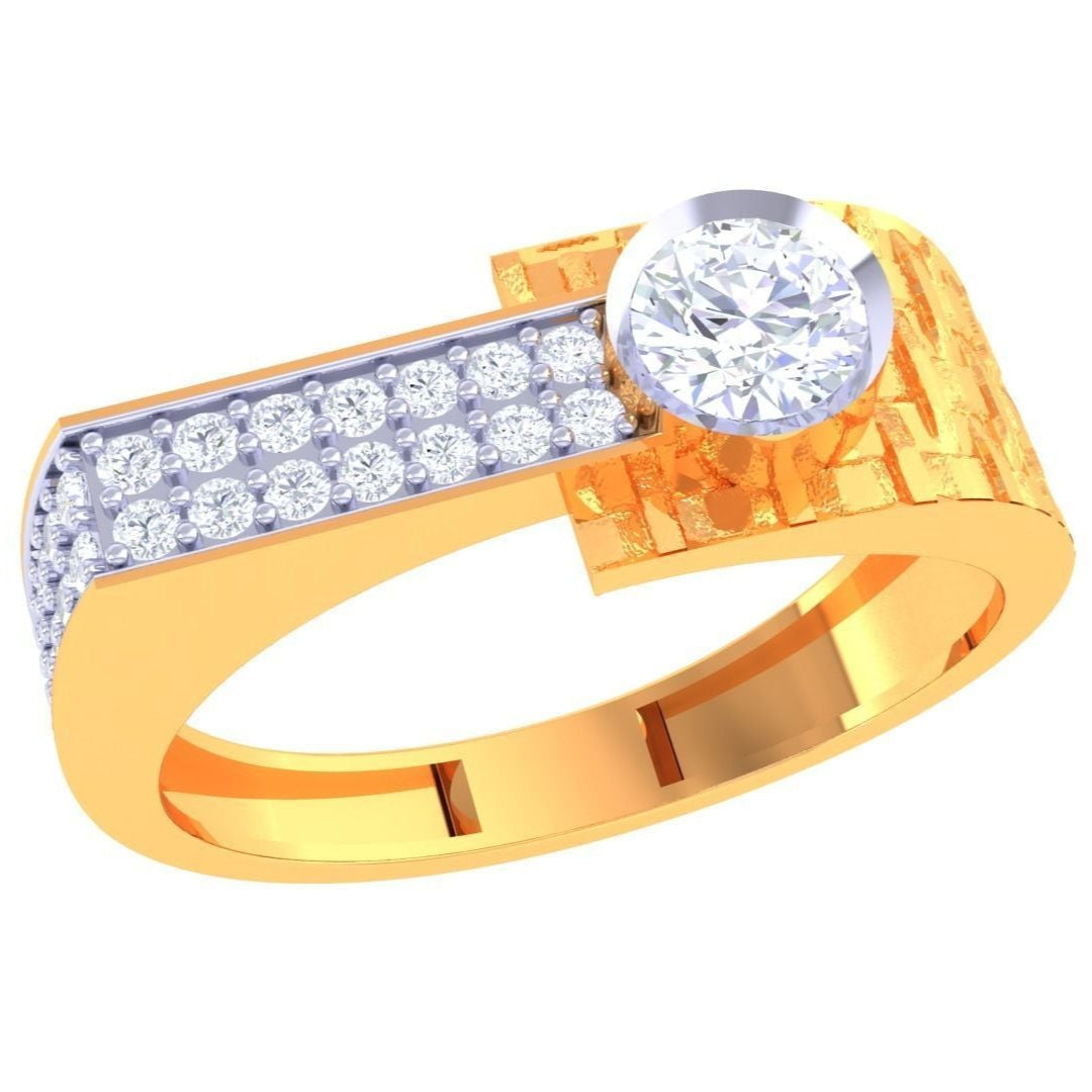 Thomas Diamond Mens Ring