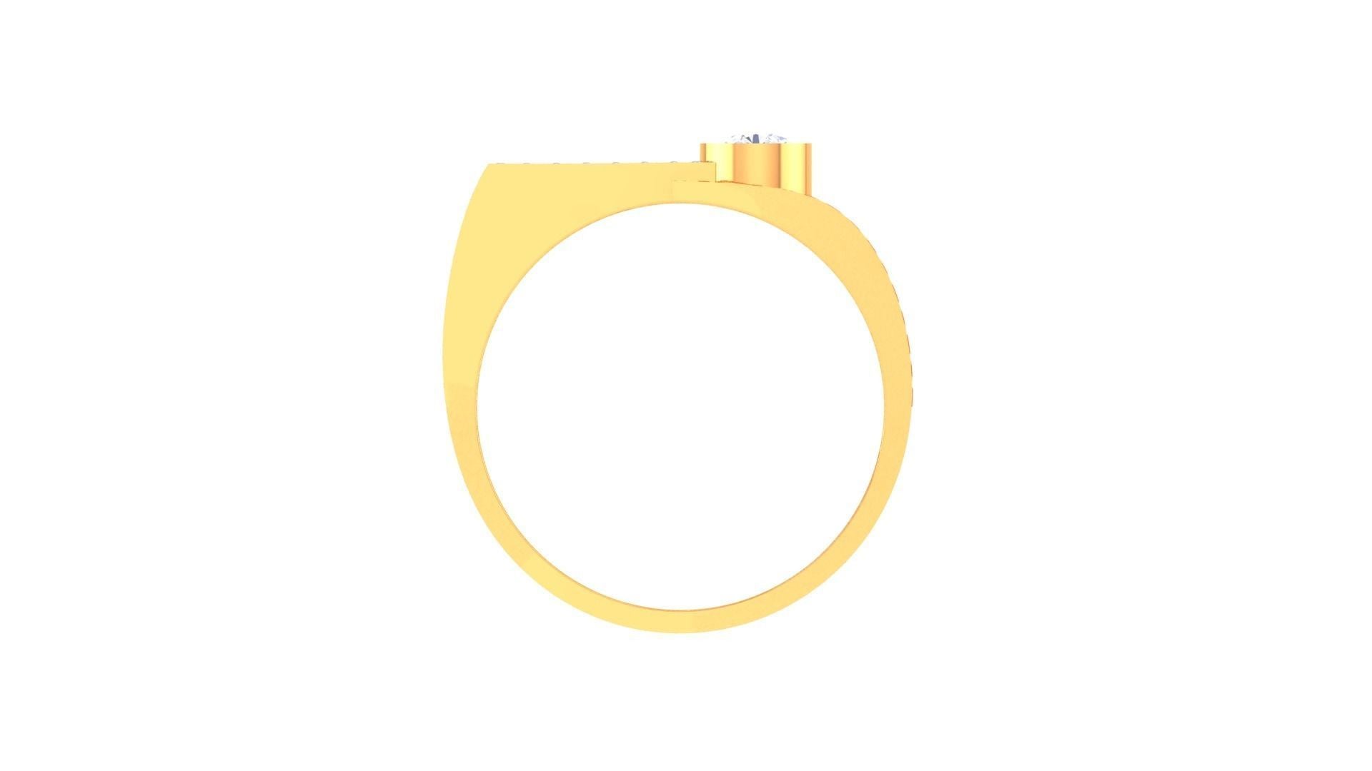 Thomas Diamond Mens Ring