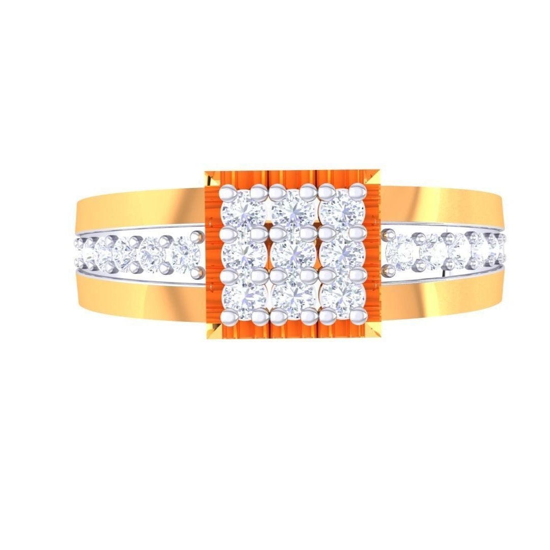 Frederick Diamond Mens Ring