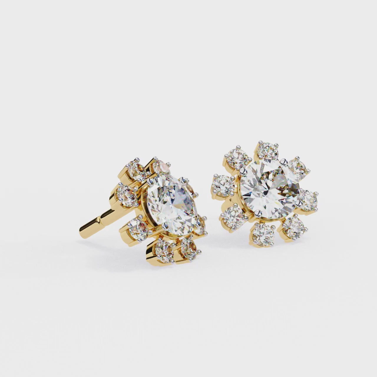 Gaia Diamond Earring
