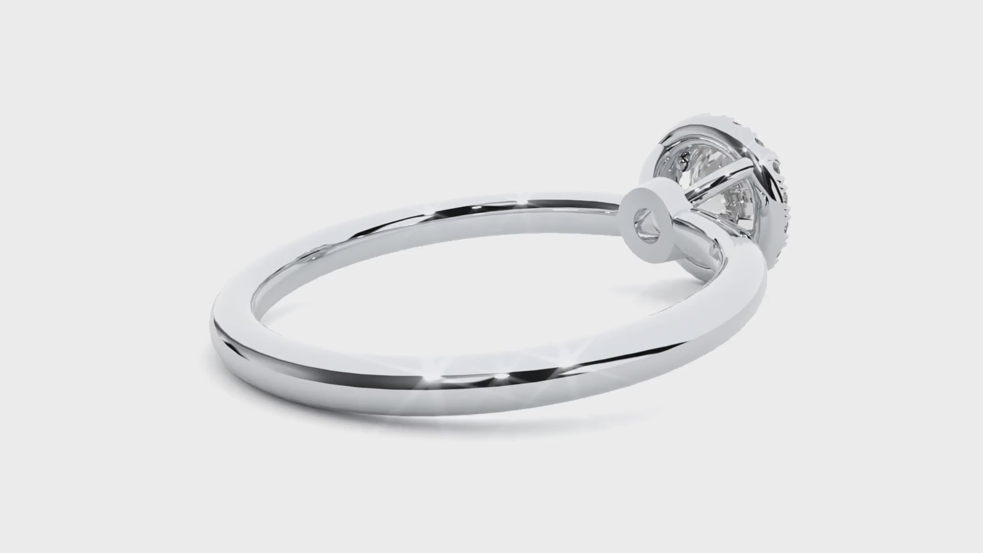 Azaria Halo Ring