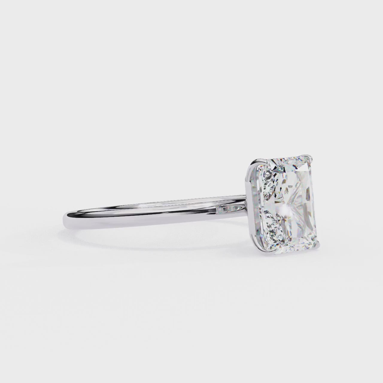 Scout Solitaire Ring