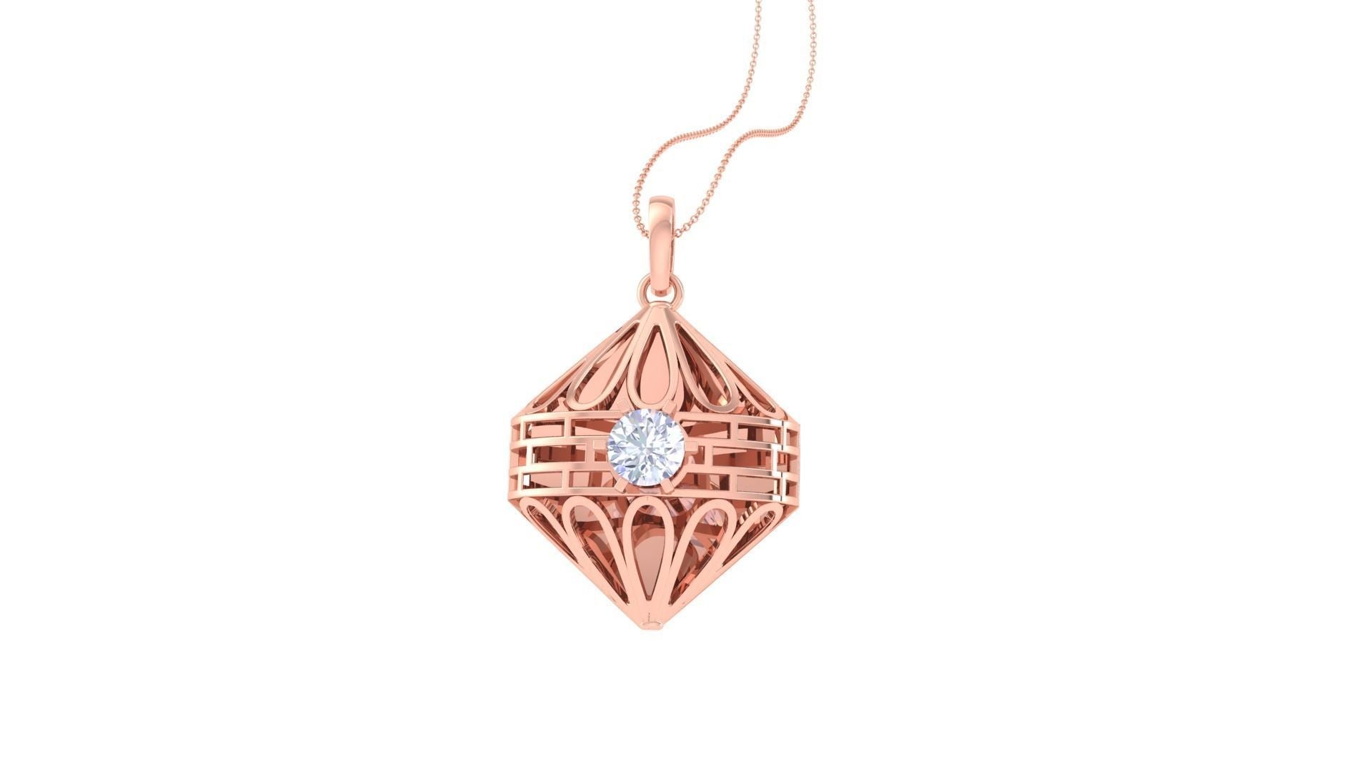 Maliah Diamond Pendant Set