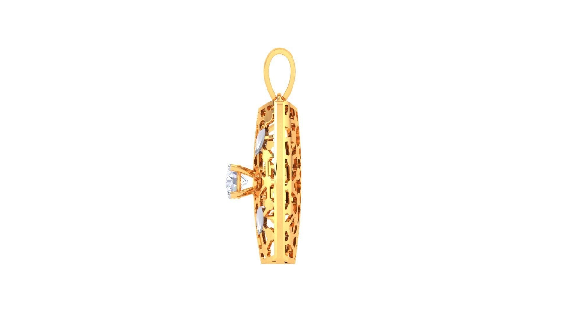 Kimora Diamond Pendant Set
