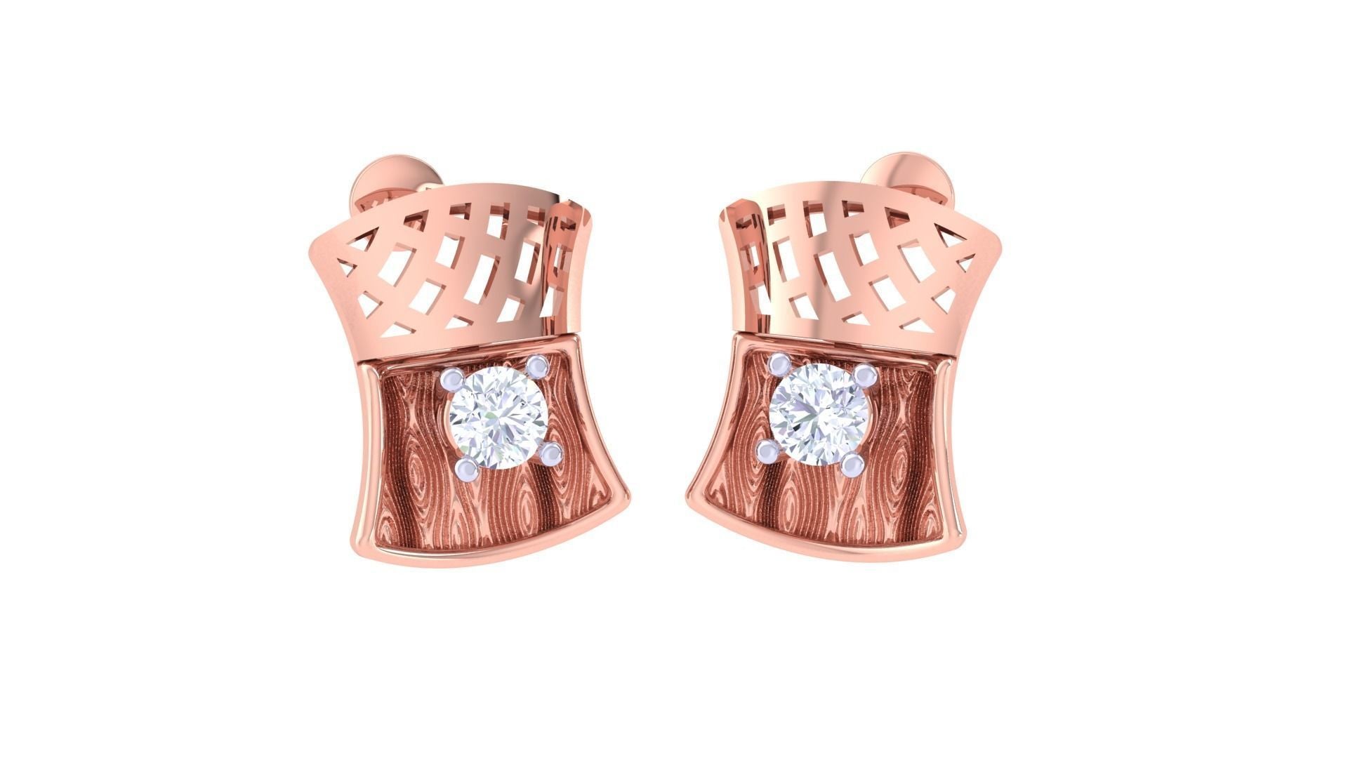 Elina Diamond Pendant Set