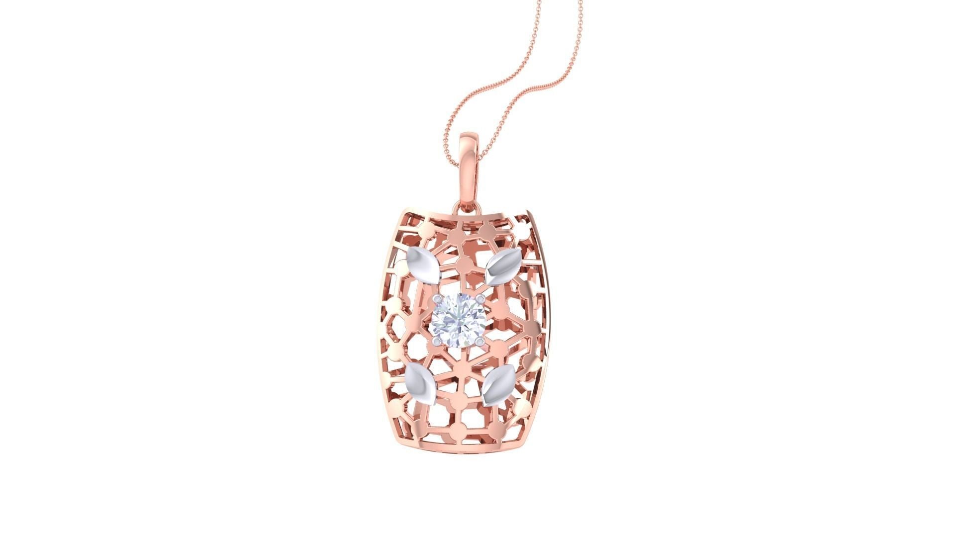 Kimora Diamond Pendant Set