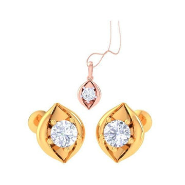 Austyn Diamond Pendant Set