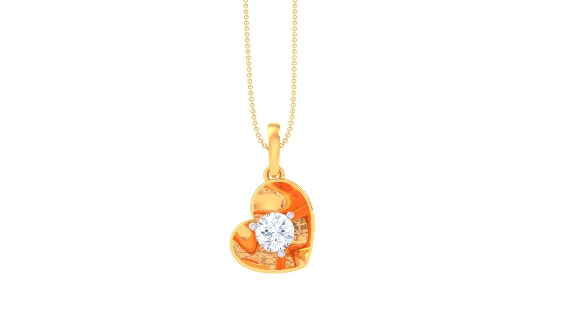 Whitley Diamond Pendant Set