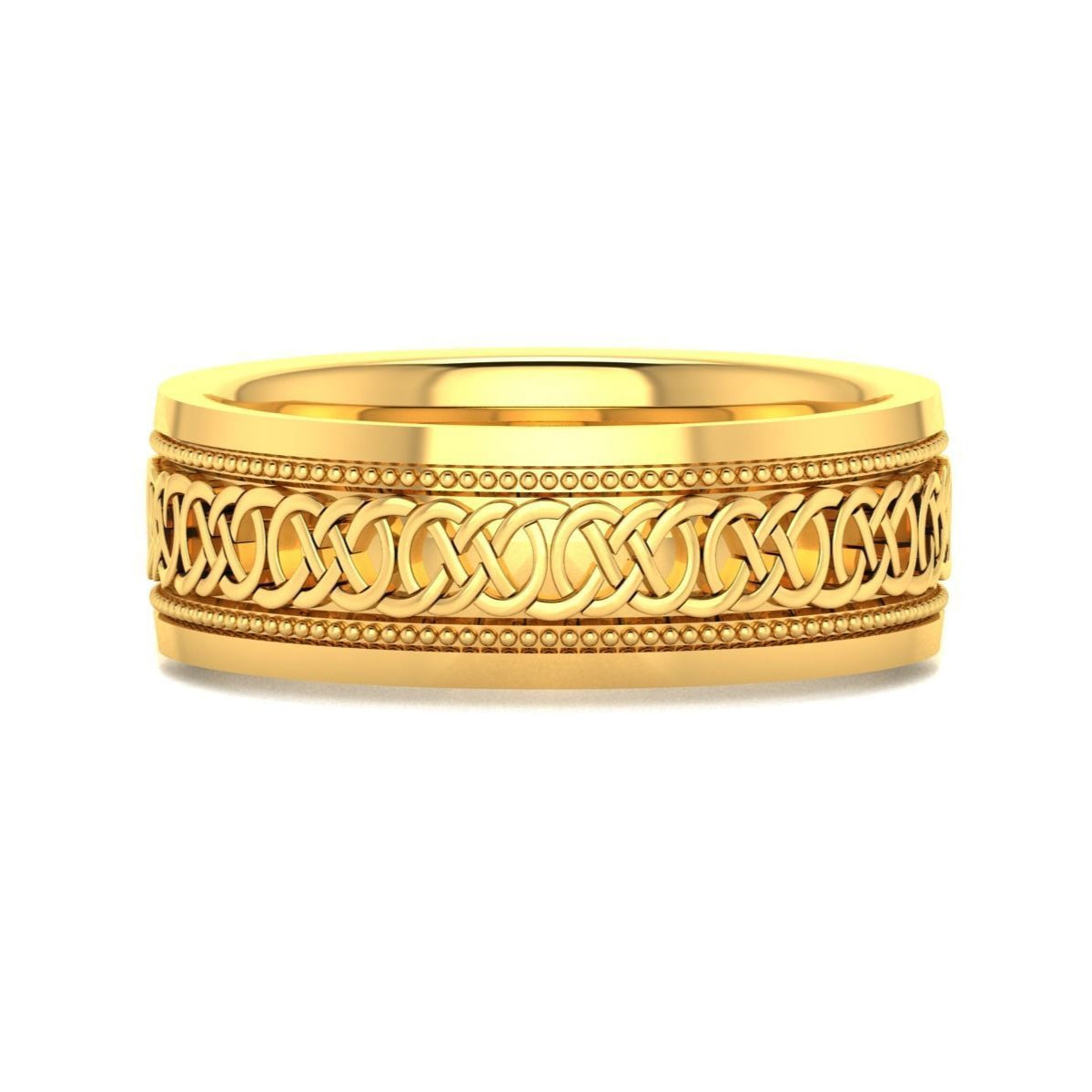 George Diamond Mens Ring