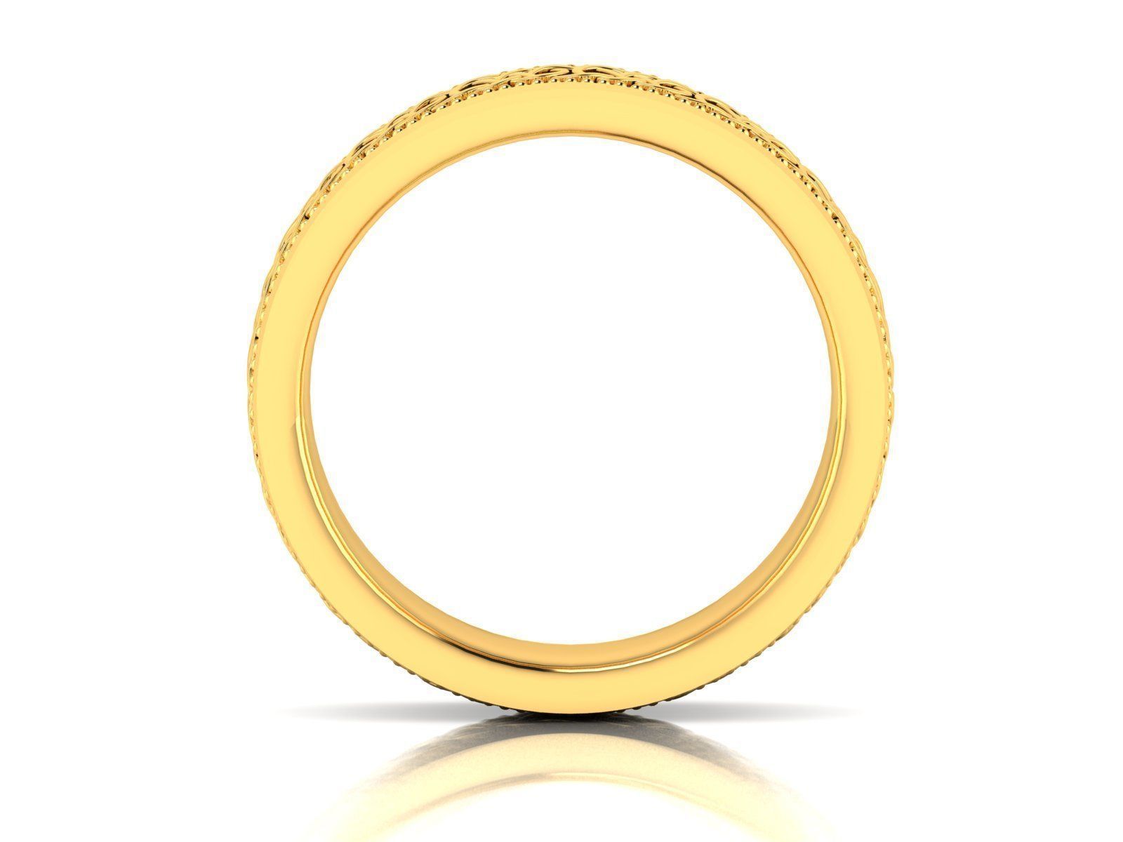 George Diamond Mens Ring