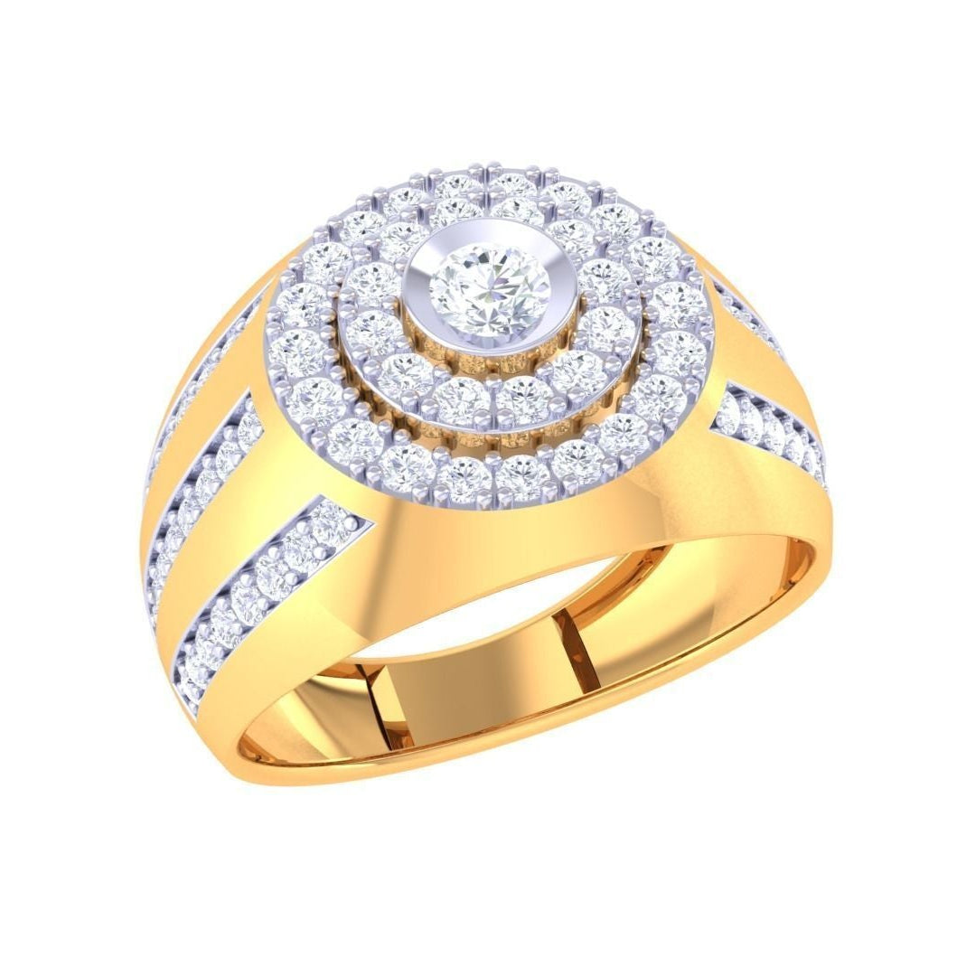 Rufus Diamond Mens Ring