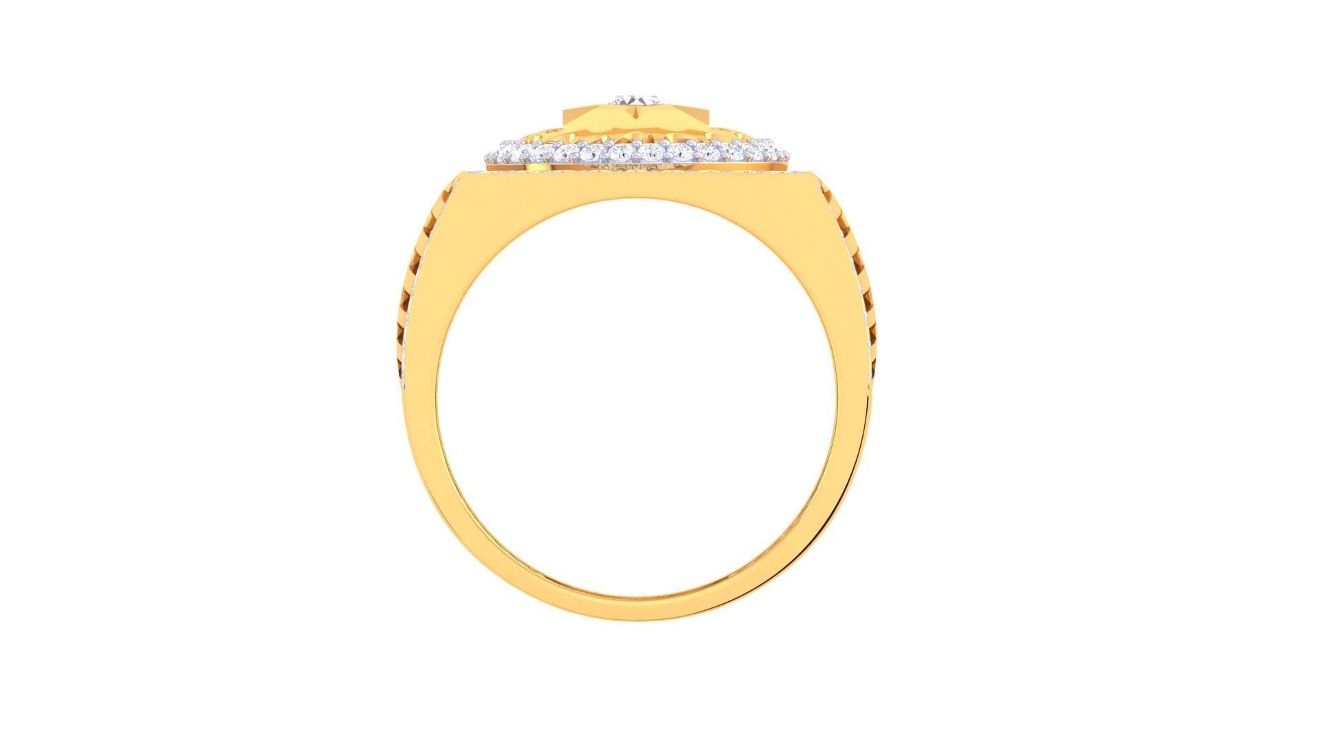 Richard Diamond Mens Ring