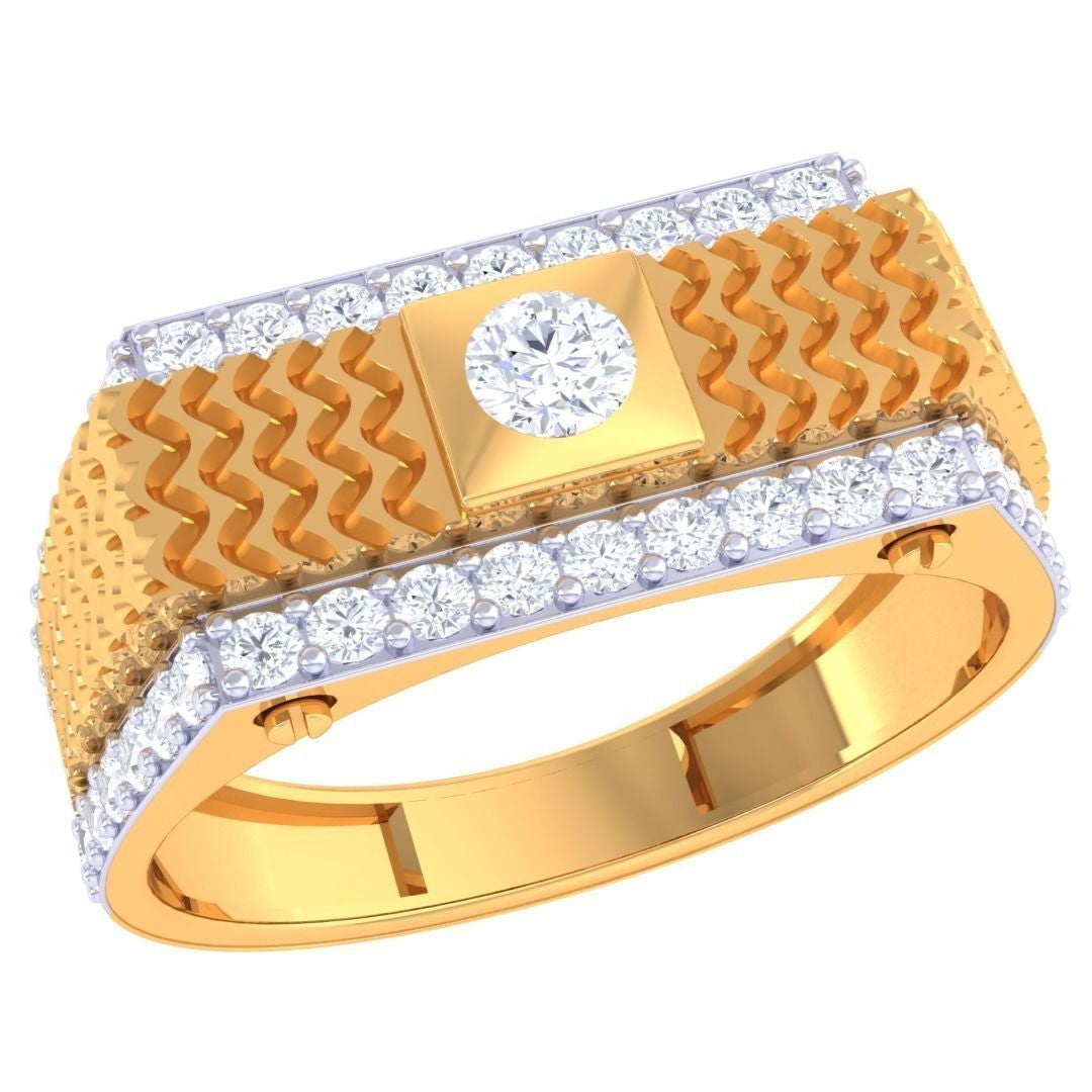 Sebastian Diamond Mens Ring