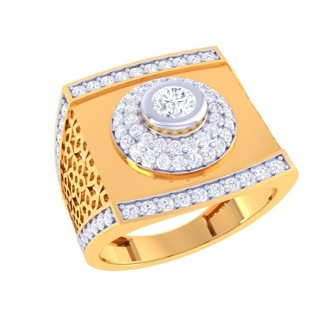 Quincy Diamond Mens Ring