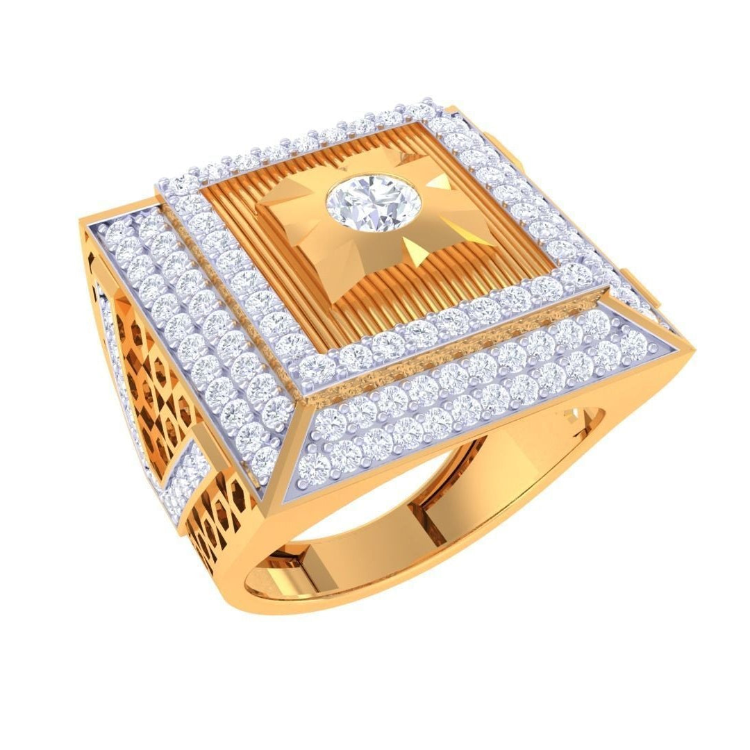 Randolph Diamond Mens Ring