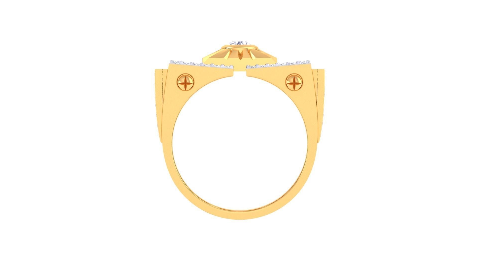Roderick Diamond Mens Ring